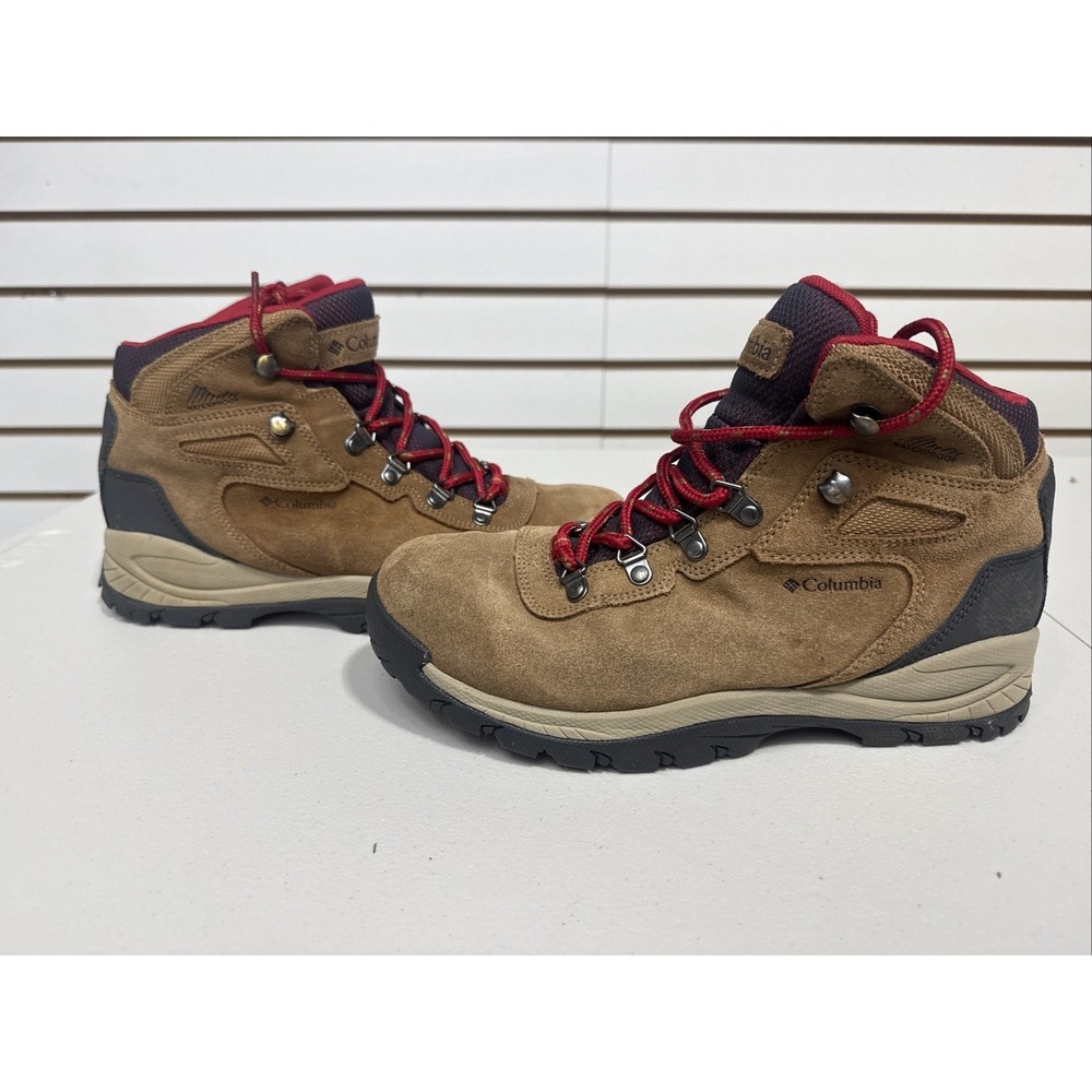 Columbia Women's Newton Ridge BL4552-286 Brown Waterproof Hiking Boots Size‎ 8.5